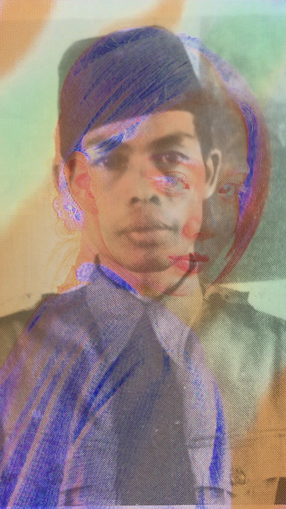 Photo of a teacher wearing a black traditional Indonesian peci, dressed for daily work, eye details, nose details, mouth details, face details, background details, in 1940s style, warna natural, pencahayaan studio,4k, best quality, high resolution, masterpiece