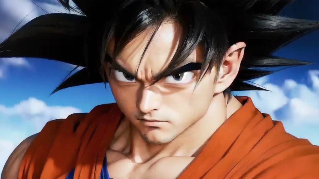 Goku from dragonball z, Goku, human Goku, Goku portrait, highly detailed portrait of Goku, movie still of robot Goku, Goku in fortnite, Dragon Ball Super, Goku as an asian man
