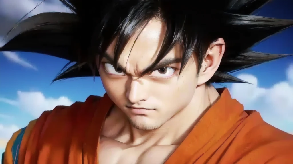 Goku from dragonball z, Goku, human Goku, Goku portrait, highly detailed portrait of Goku, movie still of robot Goku, Goku in fortnite, Dragon Ball Super, Goku as an asian man