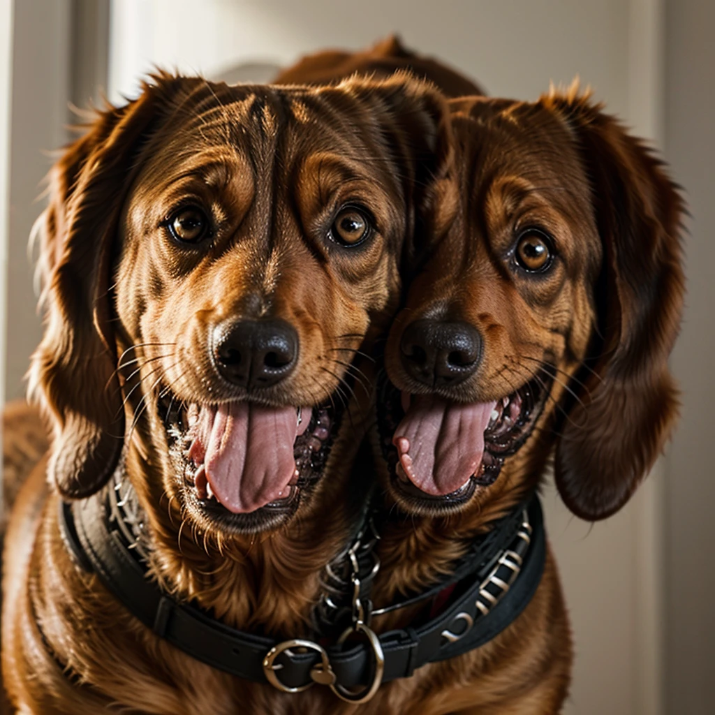 Dog, dachshund, close up, excited, tongue out, happy