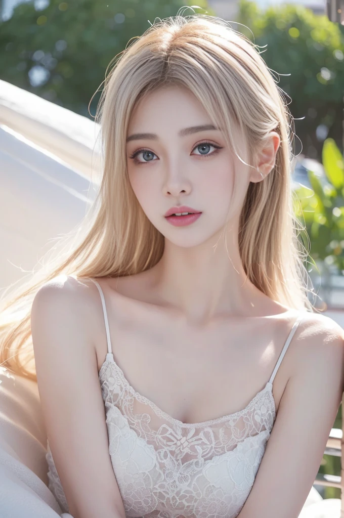 (high details:1.4)、(surrealism:1.4)、(soft lighting:1.05)、32,000、1 woman、realistic lighting、face lighting、ray tracing、(brightened light:1.2)、(improve quality:1.4)、(Realistic textured skin of the highest quality:1.4)、original photo, lifelike, full body woman love, bed, soggy, big bust, stylish hairstyle, pale skin, black eye, pink lips, (Beloved), (:1.1), ~Through, detailed background, detailed face, delicate eyes, good hair, Anatomically correct body, elastic skin, make up, masterpiece