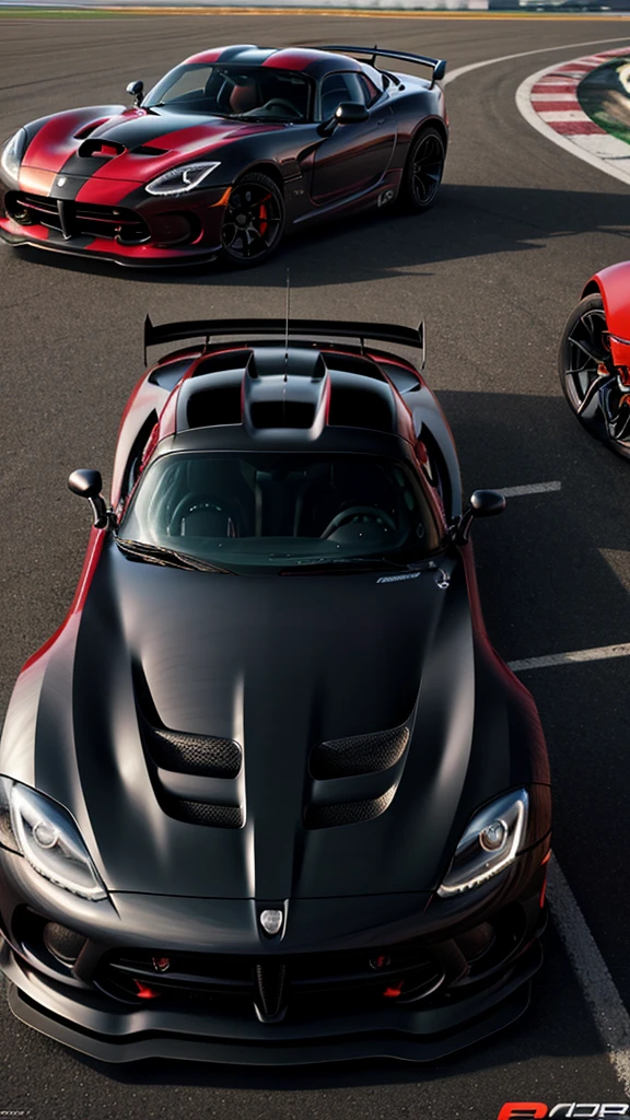 there is a black Dodge Viper sports car parked in front of a large window, sports car in the room, hyper detailed, sports car, sportcar, 8 k octane detailed render, hyperdetailed!, black car, style of gta v artworks, hyper realistic octane render 4k, 8 k octane comprehensive render, octane 4k render, octane 4 k render, octane cgsociety