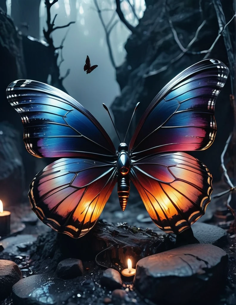 (butterfly:1.5),(butterfly theme:1.5),(dark horror theme:1.5),(thriller:1.5),(inspiration from Stephen King:1.5),(dark fantasy:1.5), (ink and watercolor painting:1.5), (black and white color:1.5), 8k, 4k, (landscapes:1.5),(A large number of butterflies fly towards the viewer:1.5),(ruined:1.5),(ruined village:1.5),(1800s:1.5), (ruined theme:1.5),(lots of flying butterflies:1.5),(puddle:1.5),(Unpaved roads:1.5),(absurderes:1.5),(fantastic:1.5),(best quality:1.5),(masterpiece:1.5),full body length,Quartz Manganite girl plays with doll,pretty face,eyebrow up,full body shot,ominous landscape,Fluorite Wulfenite atmosphere,by art Simon Stalenhag,Nicola Samori,(((Wangechi Mutu))),prime colors,urban,extremely detailed,masterpiece,intricate details,faded,eyes extremely detailed, high detailed eyes,4k resolution,RAW, Nikon Z9,scary town,stalker,orc,Stone Forest in Yunnan Province of China,best quality, ultra-detailed, realistic, portraits, dark and eerie atmosphere, glowing eyes, ethereal presence, hauntingly beautiful, ghostly figures, swirling mists, supernatural entities, demonic essence, shadowy forms, eerie whispers, sinister aura, hauntingly pale skin, dark and twisted branches, flickering candlelight, macabre elements, mysterious and enigmatic, spectral apparitions, gothic art style, hauntingly captivating, spectral realm, hauntingly melancholic, otherworldly beauty, ethereal glow, hauntingly haunting, chilling and atmospheric, eerie and ominous lighting.