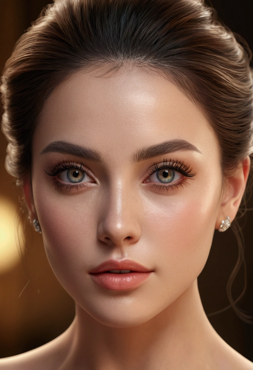 a beautiful woman, detailed eyes, long eyelashes, delicate lips, perfect facial features, flawless skin, elegant hairstyle, graceful body, detailed human anatomy, high-quality realistic rendering, cinematic lighting, vibrant colors, photorealistic, masterpiece, 8k, hyperdetailed