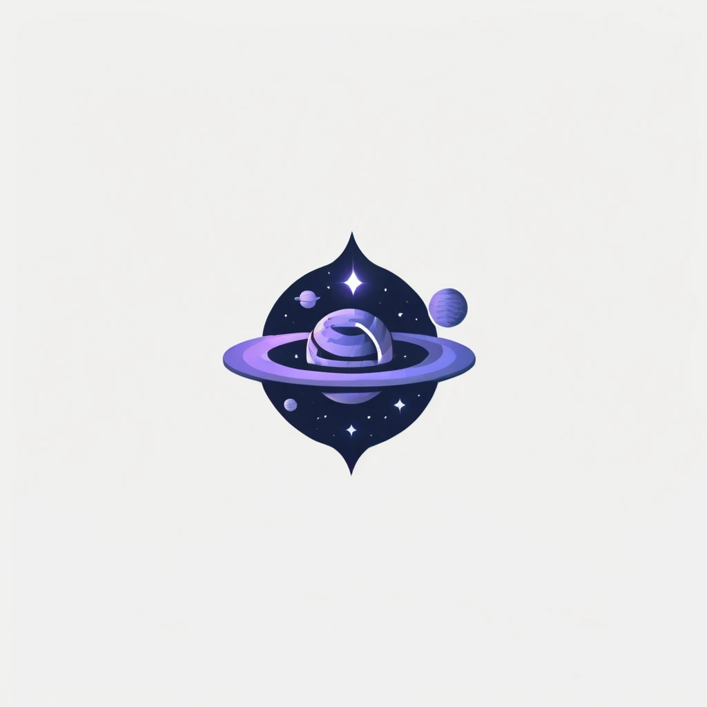 logo,
A logo for a 3D model company, character T, space-themed colors (black, purple, dark blue)
),LogoRedAF
,