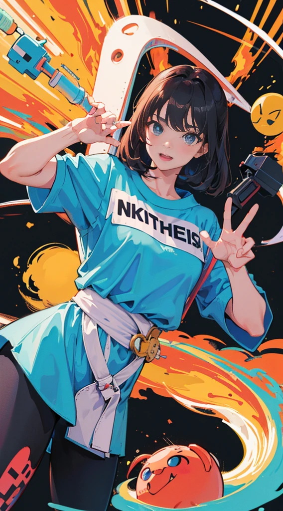 Top Quality, 8K, 4K, High Definition, Detail, (better-quality, 8K, 12), top-quality, Japanes Nintendo controller, T-shirt design, Gameboy,