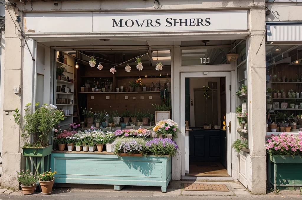 a small flower shop