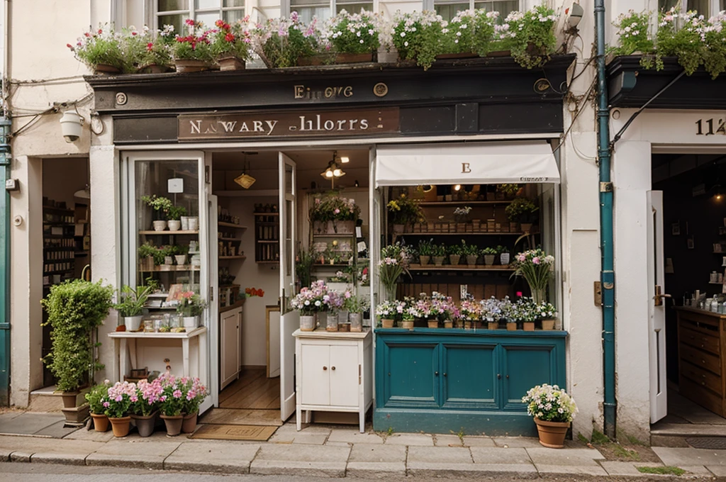 a small flower shop