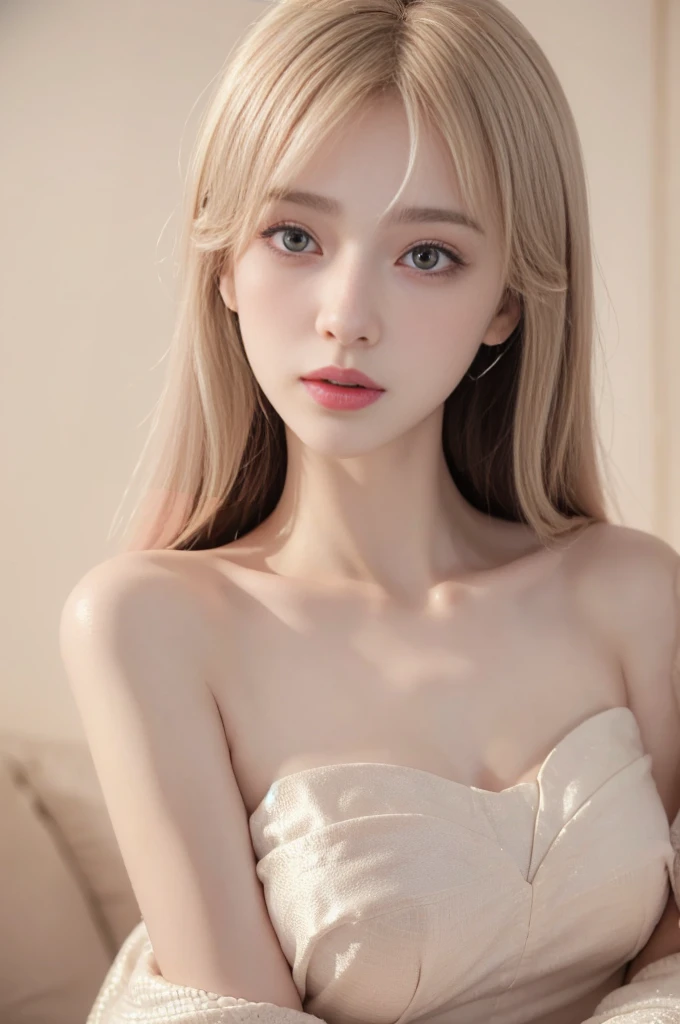 (high details:1.4)、(surrealism:1.4)、(soft lighting:1.05)、32,000、1 woman、realistic lighting、face lighting、ray tracing、(brightened light:1.2)、(improve quality:1.4)、(Realistic textured skin of the highest quality:1.4)、original photo, lifelike, full body woman love, bed, soggy, big bust, stylish hairstyle, pale skin, black eye, pink lips, (Beloved), (:1.1), ~Through, detailed background, detailed face, delicate eyes, good hair, Anatomically correct body, elastic skin, make up, masterpiece