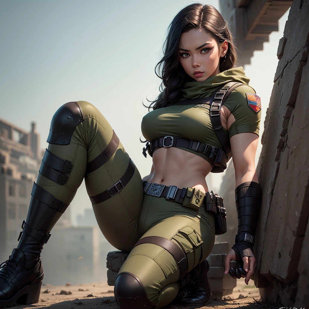Female version of Snake Eyes from GIJoe