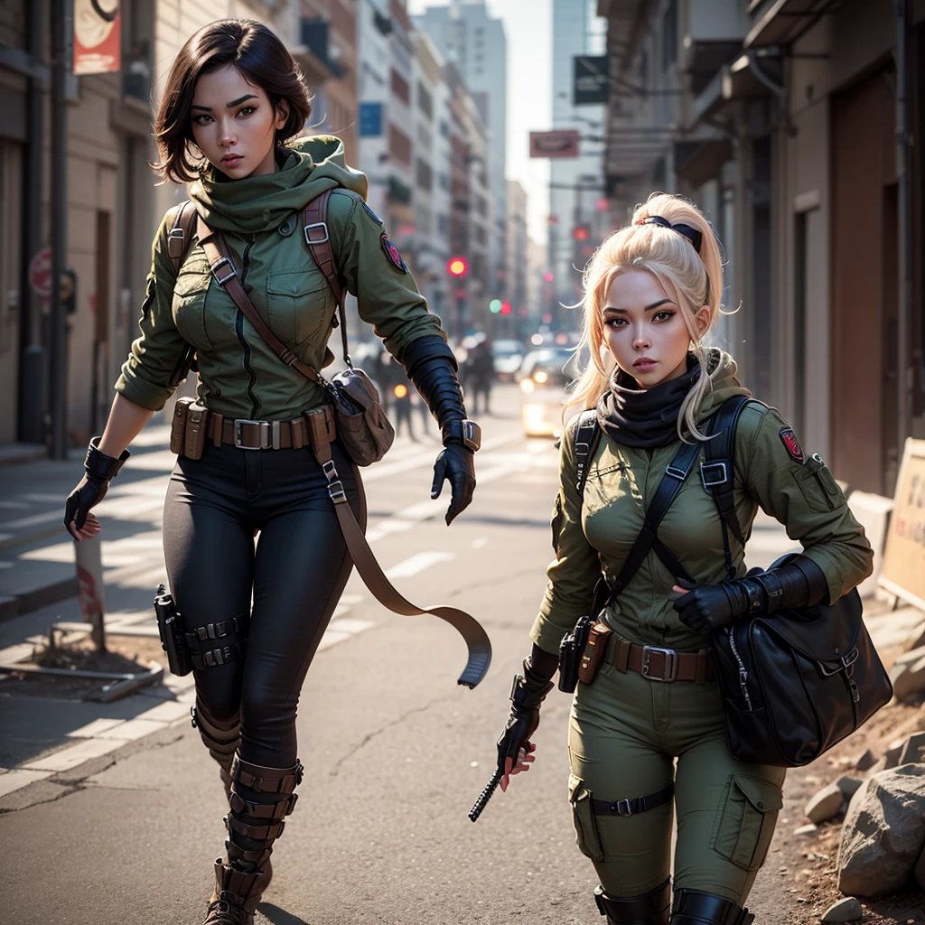 Female version of Snake Eyes from GIJoe