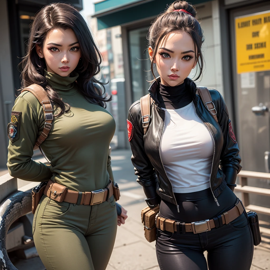 Female version of Snake Eyes from GIJoe