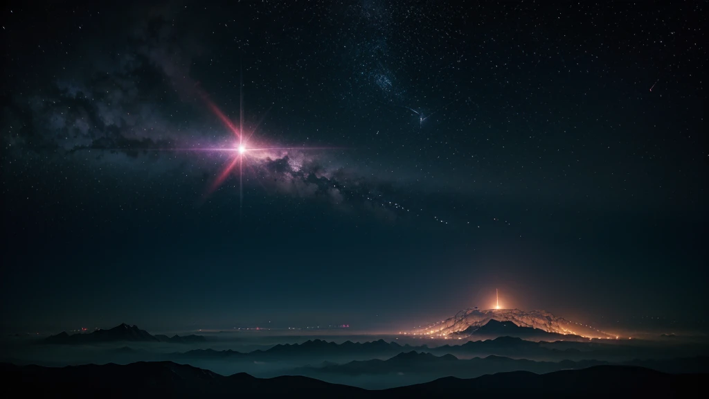 Floating weightlessly, between nebulae and comets,
The silence of the universe, tells us secrets,