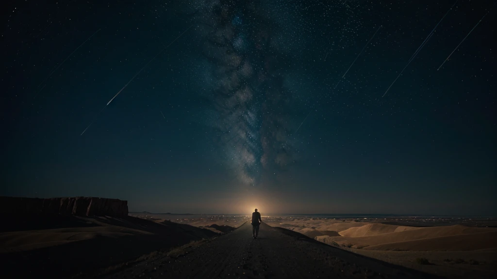 Every star that shines, it is a story to discover,
On this eternal journey, let's not stop dreaming.