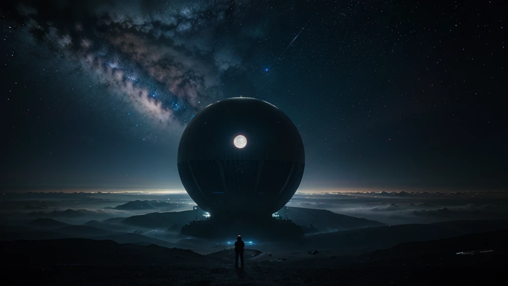 We hear the call of the infinite cosmos,
In this deep space, every sound is an invitation.