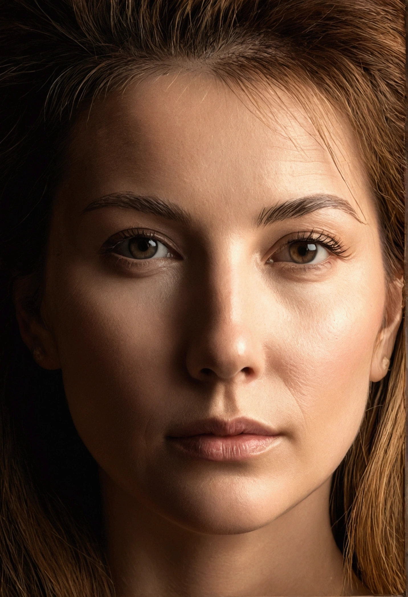 Lisa, face, Portraiture