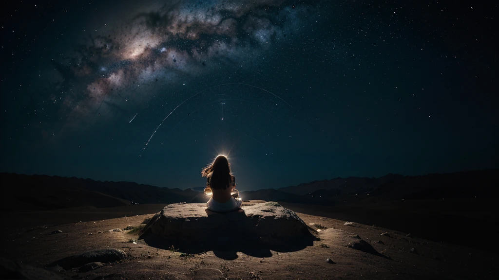 Cosmic music envelops us and guides us,
In this adventure, our soul vibrates.