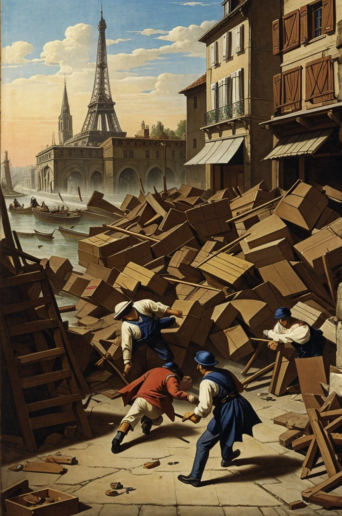France ransacking and delinquency