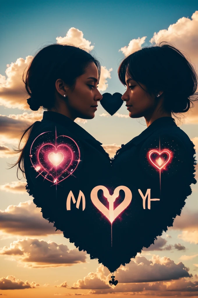 Mom sky heart death
