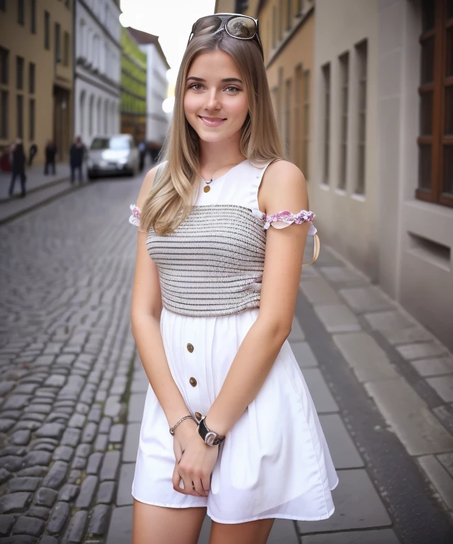 Very pretty and well dressed 18 year old German girl