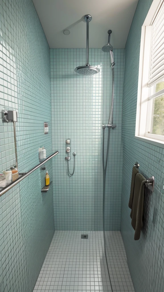 Army barracks group showers 