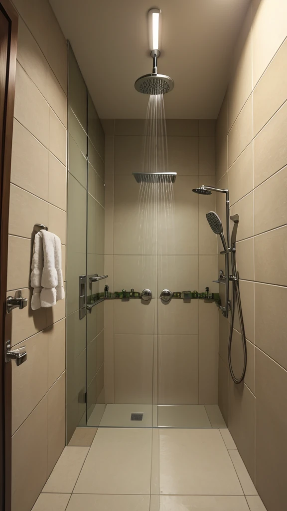 Army barracks group showers