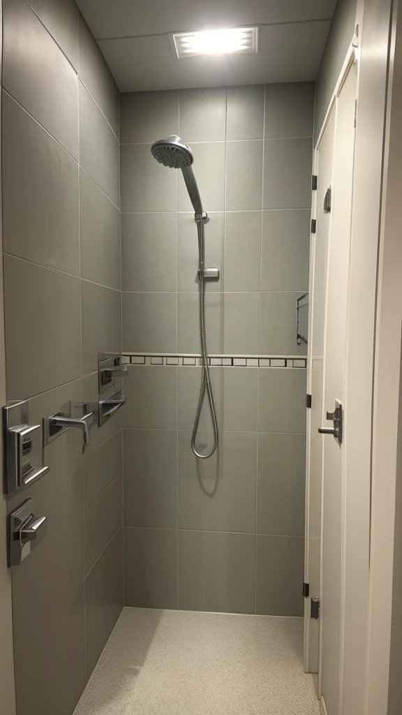 Army barracks group showers 