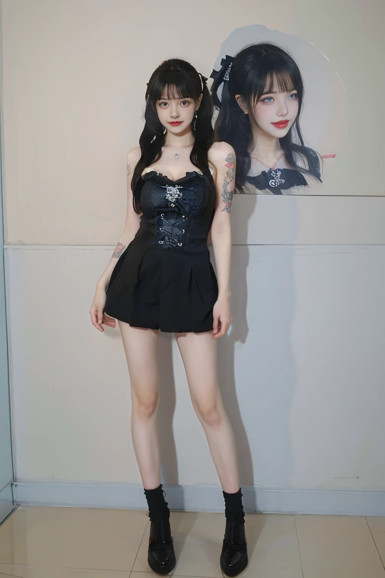 there is a woman standing in front of a wall with a sword, tzuyu from twice, ❤🔥🍄🌪, full body xianxia, lalisa manobal, jisoo from blackpink, lalisa manoban of blackpink, 奈良美智, 👅 👅, jinyoung shin, chiho, jossi of blackpink