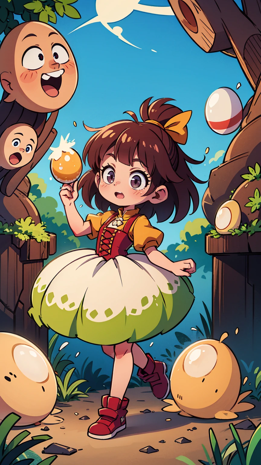Highest quality、8k、2m giant egg