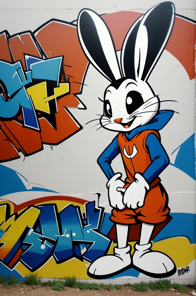 Bugsbunny graffiti 