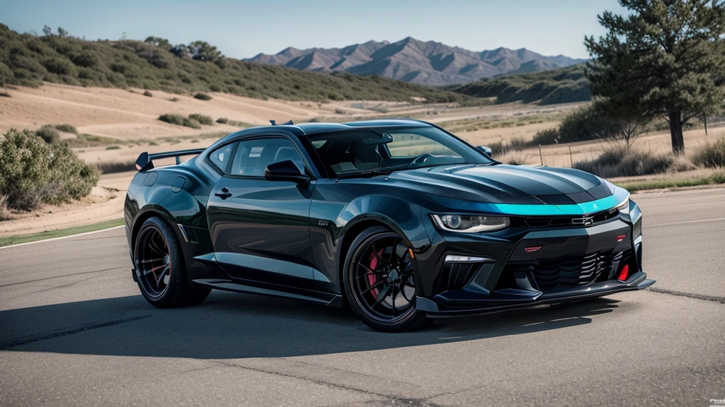 faça um camaro com widebody