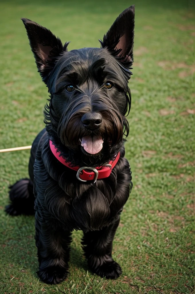 You can generate a logo of a minecraft clan faction of a Scottish terrier dog
