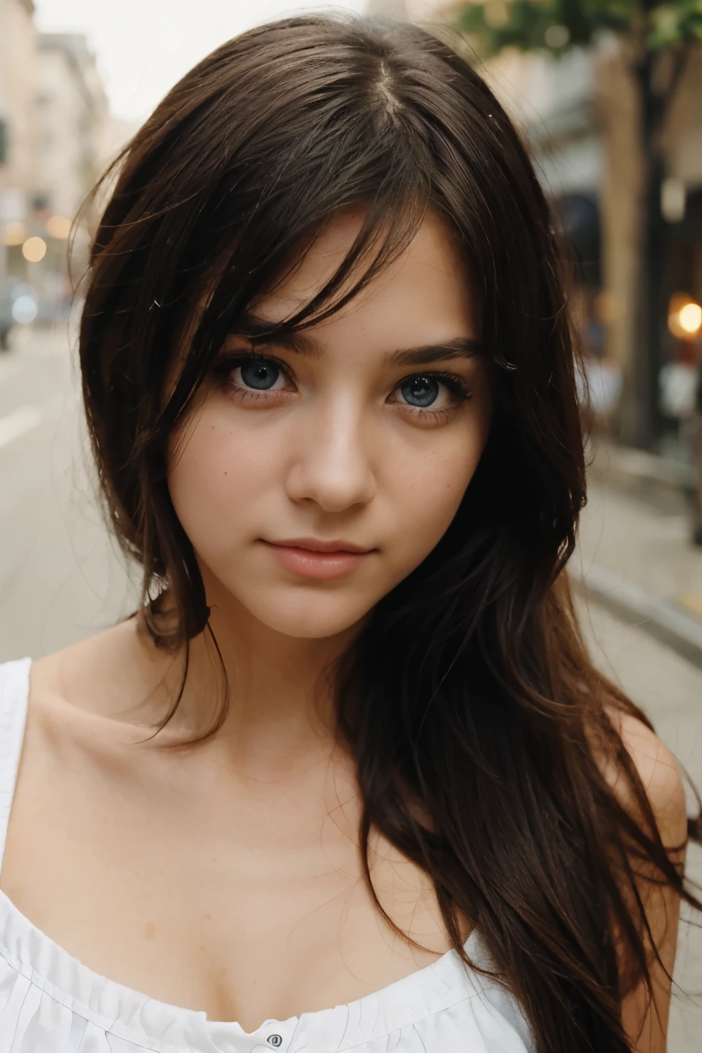 Pictures of girls with very beautiful eyes at the age of 14