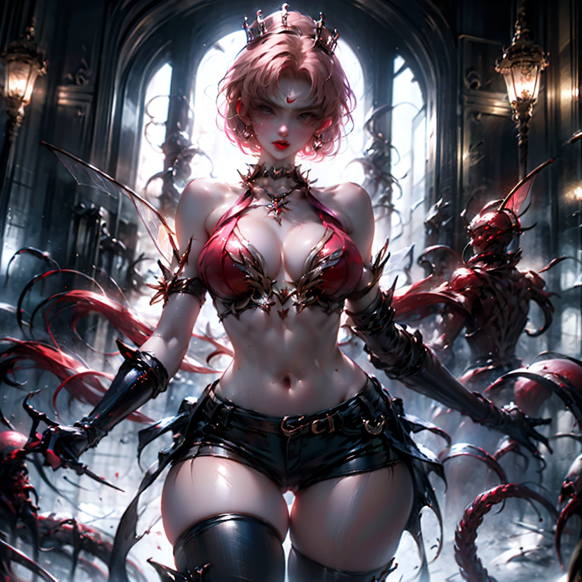 Ultra-clear,Super Resolution,Cute girl,Two girls close contact, 2 girls hugging,Two complete female bodies, Complete two female bodies, Female Love,Sexy, Off-shoulder, window, The rear window is backlit, (Rim Light), Deep understanding, lust, Very shy, ( Reflector lamp), Long legs and chest), Slim waist, Perfect body, Perfect hands, blond hair, purity, Jewelry, necklace, Earrings and Nipple Rings, crown, bookshelf, teapot, Magic Items,Mirror,snake,Tentacles,Cthulhu,Mucus,occultism,Low-light photography, Hip chuck, Glowing skin, Almost no clothes, 只穿Translucent clothing,Almost naked,Lopez, Pretty face, Sexual arousal, Sexual Expression, Hazy Beauty, Camel toe, Anatomically correct, 全身Female Love, Slender legs and waist,Big breasts and thin waist: 2,Sharp focus,The bones are straight,Correct body anatomy,Perfect anatomy,Bigger breasts,Big breasts are beautiful,Big Breasts,Especially huge,Sexual Positions,Translucent clothing,High slit,Sexy bulge,Thin legs,Thin ankles,Dramatic lighting,Vibrant details,Red Eyeshadow,make up,Full lips,Red lips,chiffon,Tight waistband,chiffon手套,see through:2.0,blush,淡粉色Camel toe,Sex slave,Lewd,bursting massive breasts: 2, Sex addict,flush,Less clothing area,Show your belly button,Thin waist,Deep cleavage,Expressing intense sexual pleasure,Sweating,Multicolored Glass,(Pixie Short Hair: 2.0),Large round breasts,Heavy eye makeup,