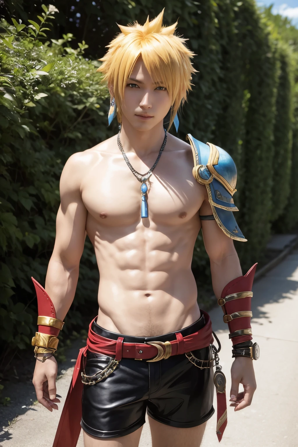 character Rikku final fantasy x-2 male version