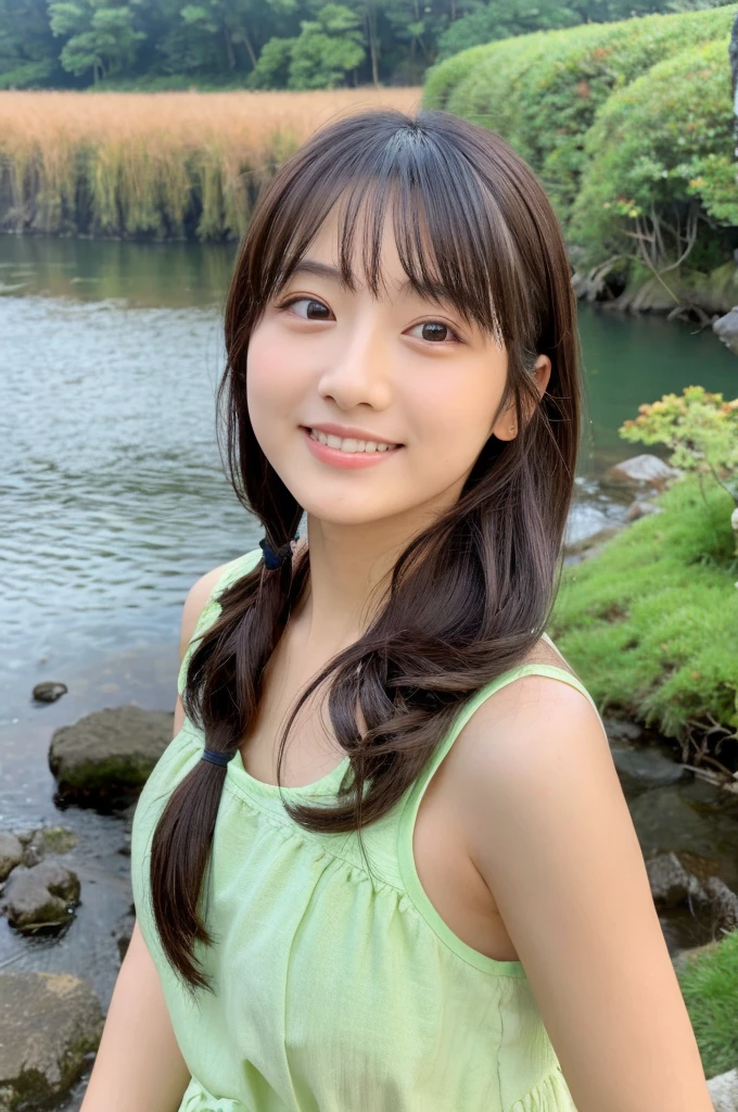 ((Highest quality)), ((masterpiece)), (detailed),Perfect Face,Japanese,landscape,Beauty,cute,Upper Body