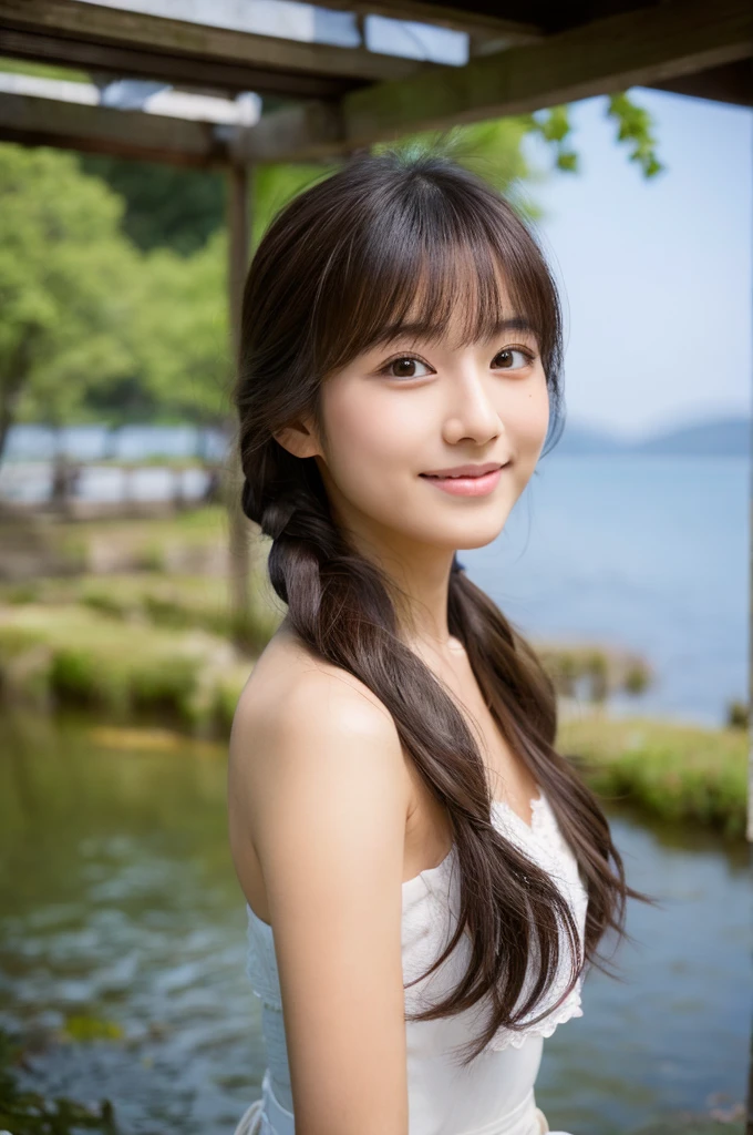 ((Highest quality)), ((masterpiece)), (detailed),Perfect Face,Japanese,landscape,Beauty,cute,Upper Body