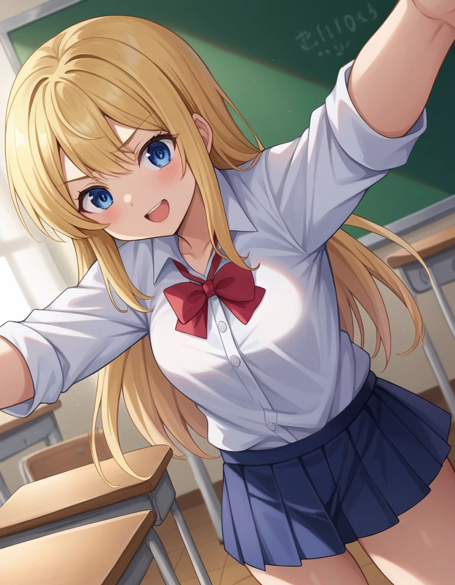 rape ((Erotic blowjob bukkake))score_9, score_8_superior, score_7_superior, sauce_anime,
Tsumugikotobuki, tsumugi kotobuki, Long Hair, blue eyes, Blonde, Thick eyebrows, smile,
sakuragaoka high , , uniform, blazer, shirt, white shirt, collared shirt, skirt, pleated skirt,
indoor, classroom,
View your viewers, Cowboy Shot, Dutch Angle, Dynamic pose,