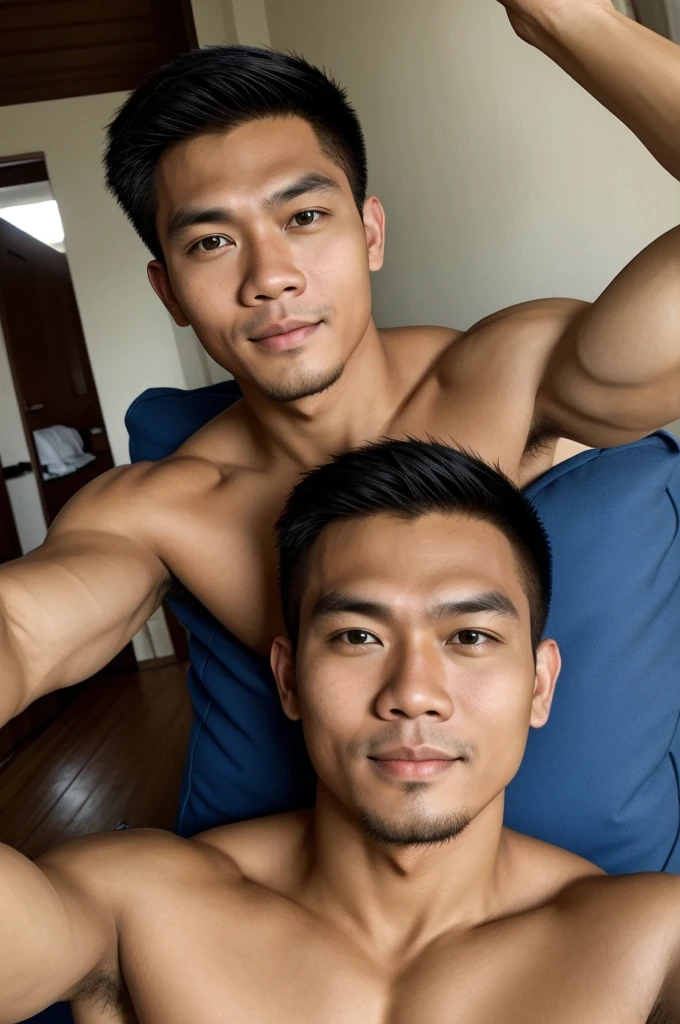 make me a selfie of a filipino man which is handsome