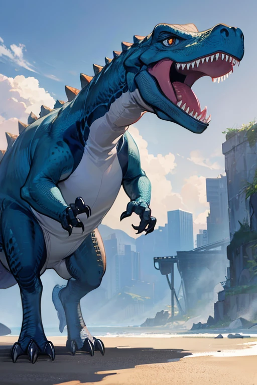 a dinosaur 