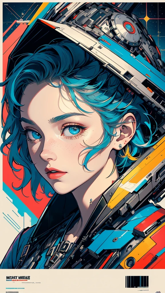 (((masterpiece, highest quality))),(((solo:1.2))),(((1girl:1.2))),32k wallpaper, very detailed, poster, vintage science fiction,(((((geometric cinematic movie poster))))), (bauhaus), shape,(((abstract))),(mid century modern),movie poster,(((((portfolio))))),(((((Close-up))))),(((((bust up))))),((((more various angle)))),(((highlight))),Vast landscape,((((heterochromia)))),(((complete. detailed face))),(((Extremely talented))),(((most complecated machine))),Colorful color scheme