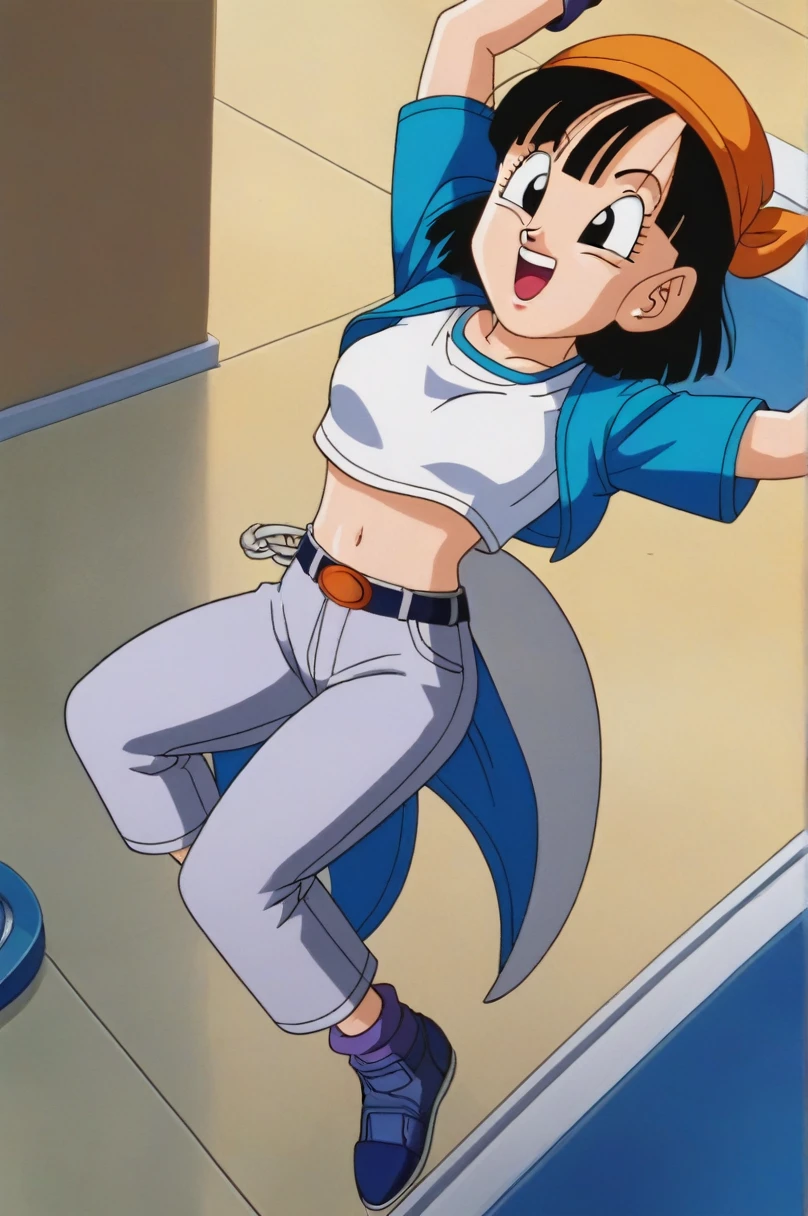 fountain_cheered up, score_9, score_8_above, score_7_above, cheered up screencap,8k, absurd resolution,
Pan \(Dragon Ball\), short hair, hits, black fur, black eyes,
autophoto, desde above, urban landscape, dappled sunlight, teeth, smile, medium tits, bouncing, medium ass, sexy, tits, wide hips, Bikini sexy, vagina, whole body, Whole body, standing, detailed