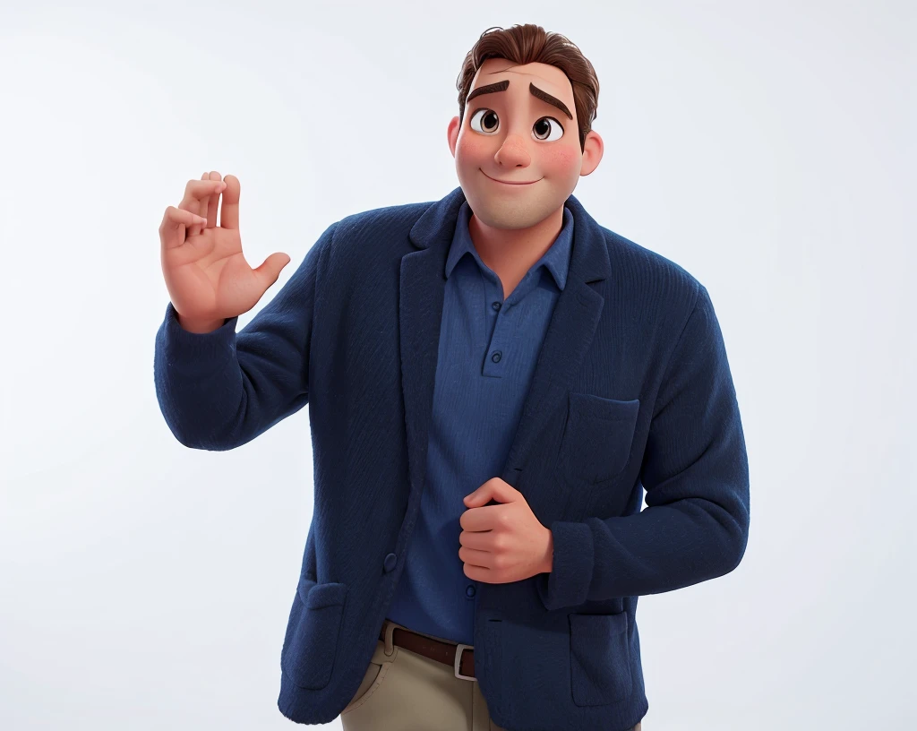 Copy a Disney-style image like the photo above, not maximum realism