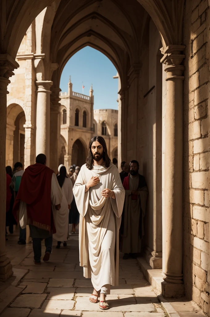 around jesus 