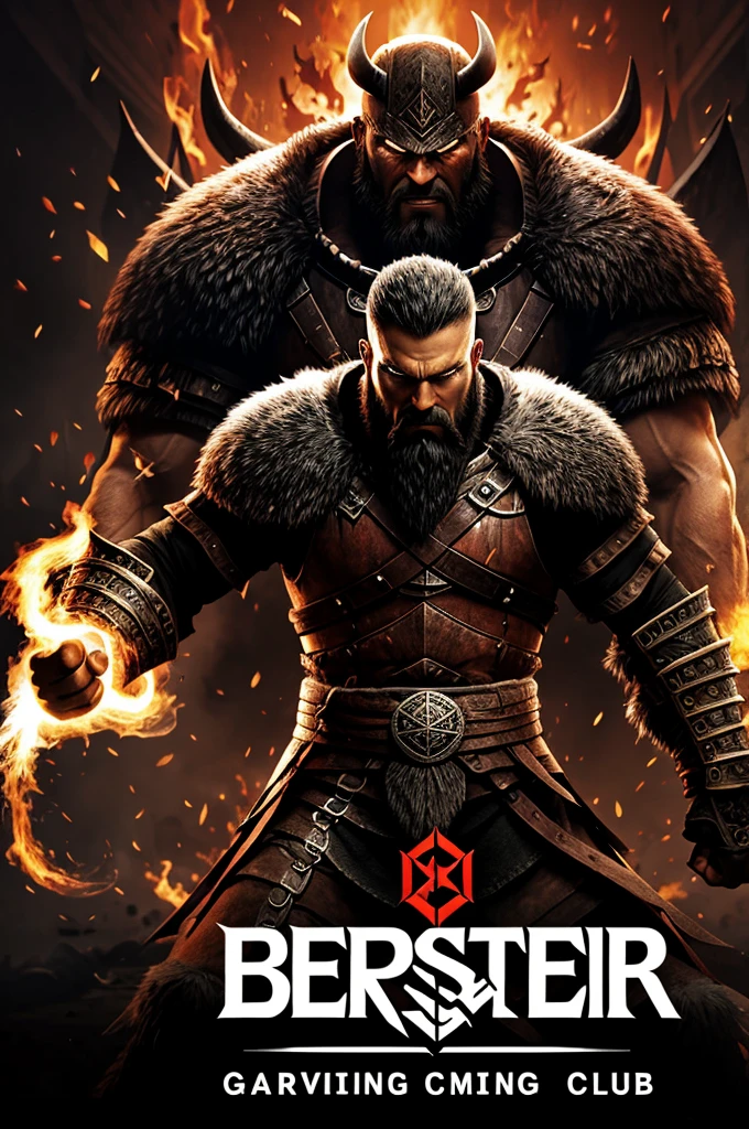 Logo for Berserkers main theme gaming club