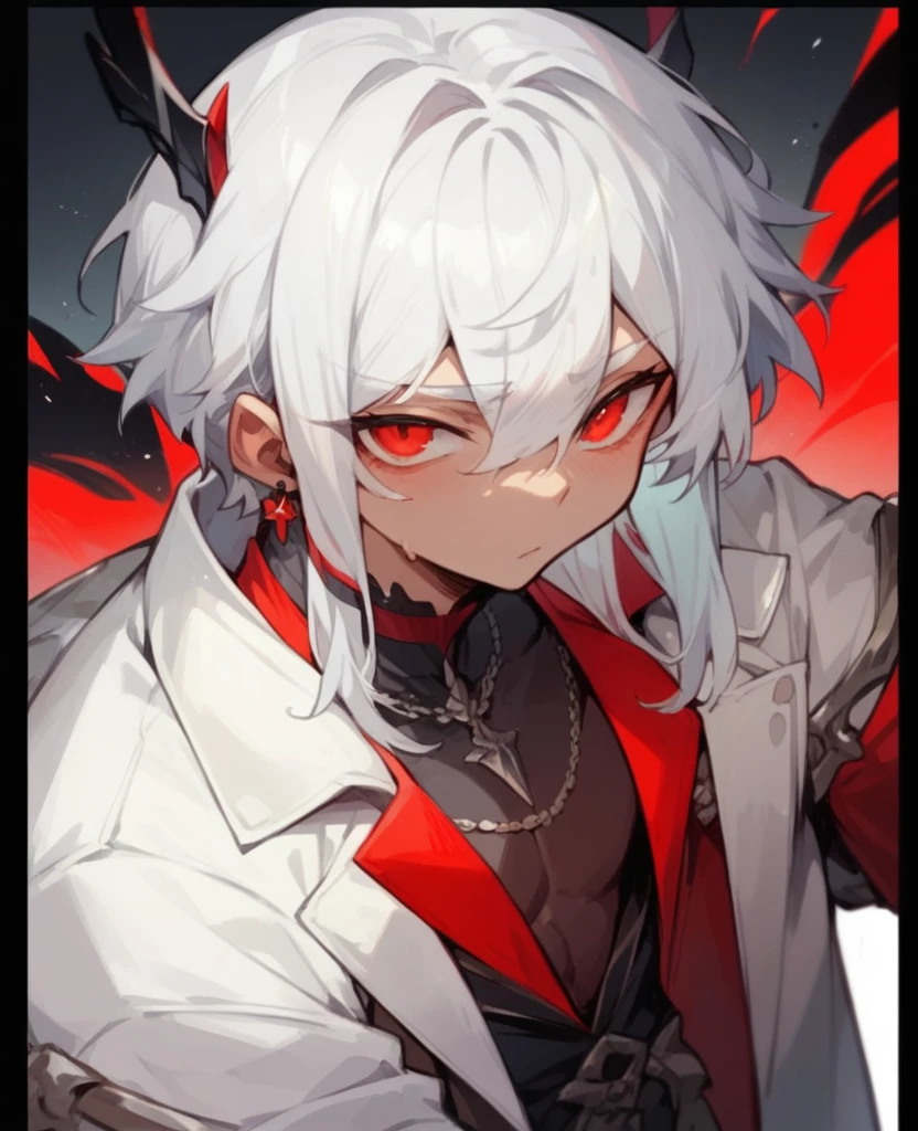 Make his hair black
