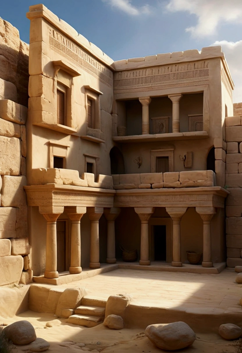 an Israelite palace