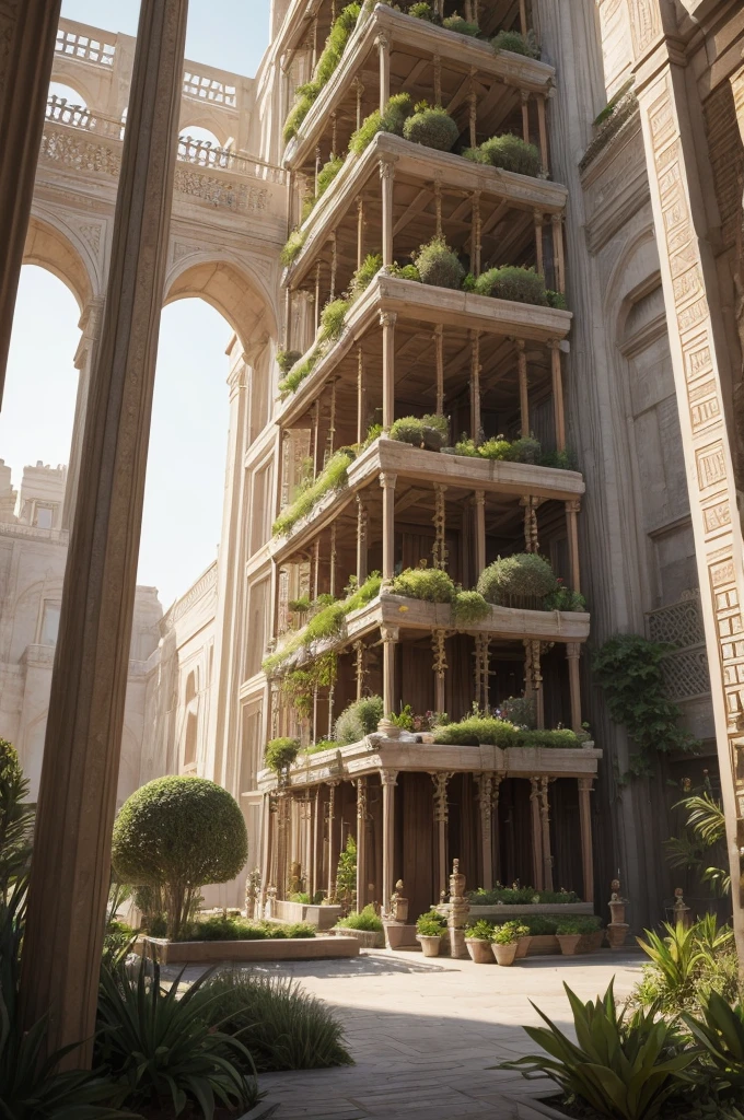 Photos of the Hanging Garden of Babylon 