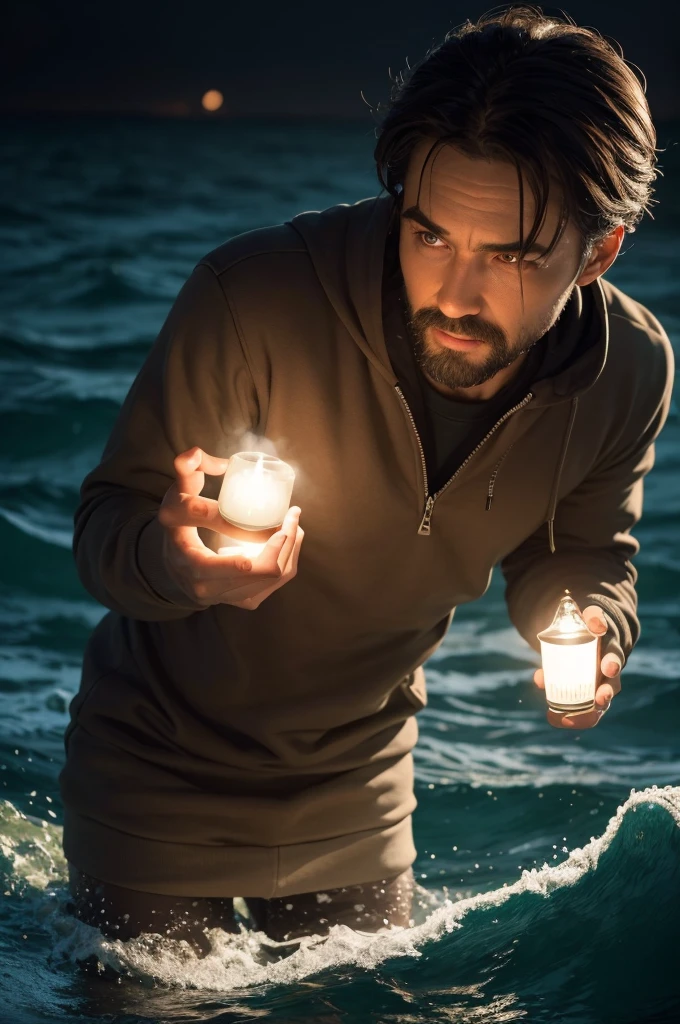 naughty man, sweatshirt He who brings light, that came from the dark waters, despicable, insignificant