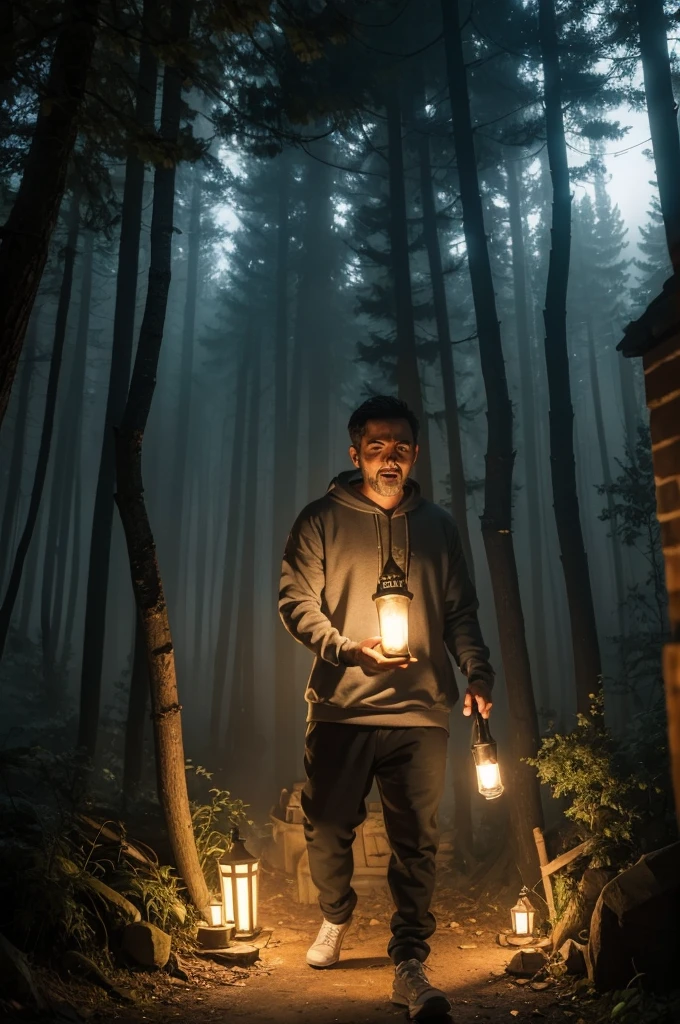 naughty man, sweatshirt He who brings light, that came from the dark waters, despicable, woods